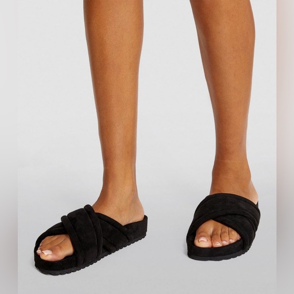 Varley Shoes - Varley Ronely slip-on sandals in Black